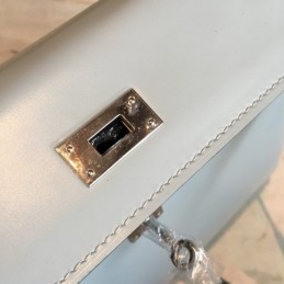 Replica Hermes Light Gray Kelly 28 Bag