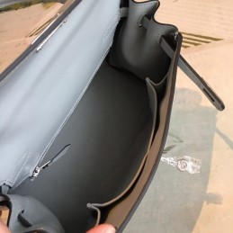 Replica Hermes Light Gray Kelly 28 Bag