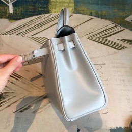 Replica Hermes Light Gray Kelly 28 Bag