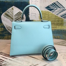 Replica Hermes Teal Kelly 28 Bag