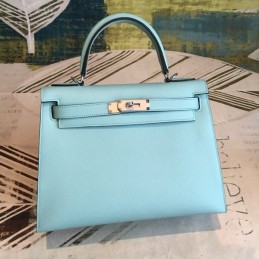 Replica Hermes Teal Kelly 28 Bag