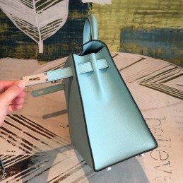 Replica Hermes Teal Kelly 28 Bag