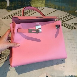 Replica Hermes Pink Kelly 28 Bag