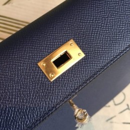 Replica Hermes Blue Kelly 28 Bag