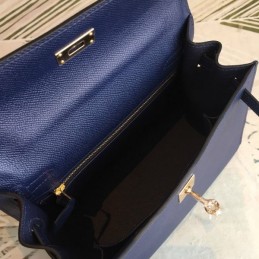 Replica Hermes Blue Kelly 28 Bag