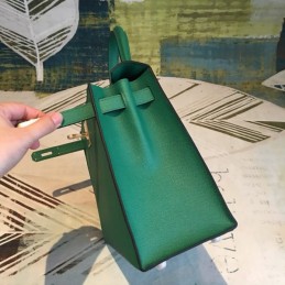 Replica Hermes Teal Kelly 28 Smooth Leather Bag