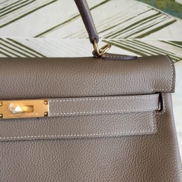 Replica Hermes Tan Kelly 35 Bag