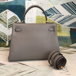 Replica Hermes Gray Kelly 32 Bag