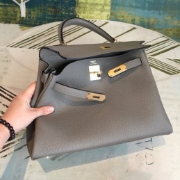 Replica Hermes Gray Kelly 32 Bag