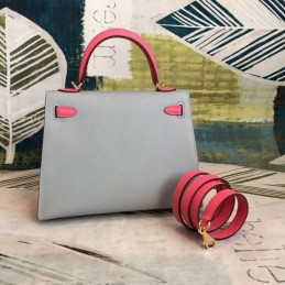Replica Hermes White Kelly 25 Bag