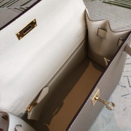 Replica Hermes Tan Kelly 25 Shoulder Strap Gold Hardware Bag
