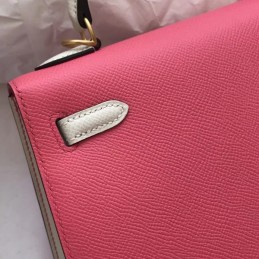 Replica Hermes Red Kelly 25 Gold Hardware Bag