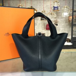 Replica Hermes Black Picotin Lock 13 Bag