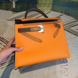 Replica Hermes Tan Kelly 25 Shoulder Strap Bag