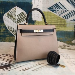 Replica Hermes Tan Kelly 25 Structured Bag