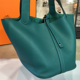 Replica Hermes Teal Picotin Lock 13 Bag