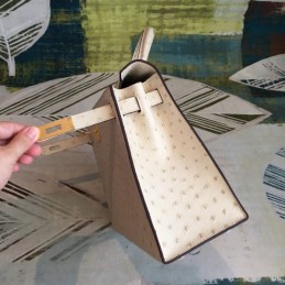 Replica Hermes White Ostrich Leather Kelly 32 Gold Hardware Bag