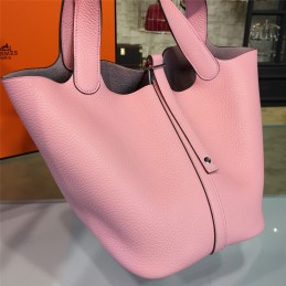 Replica Hermes Pink Picotin Lock 13 Bag