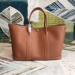 Replica Hermes Brown Garden Party 30 Bag