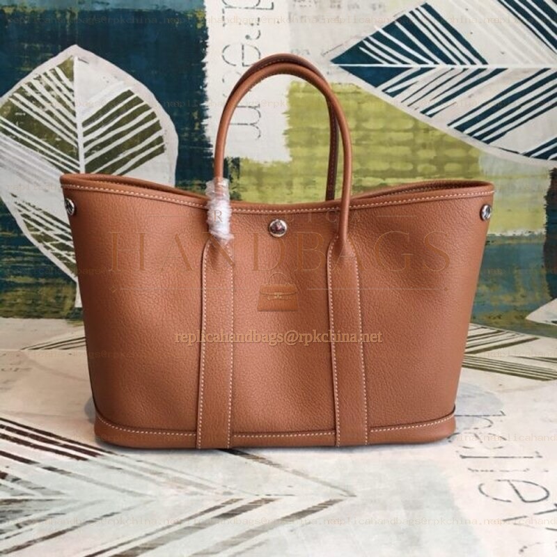 Replica Hermes Brown Garden Party 30 Bag