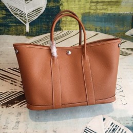 Replica Hermes Brown Garden Party 30 Bag