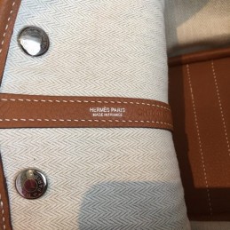 Replica Hermes Brown Garden Party 30 Bag