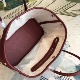 Replica Hermes Burgundy Garden Party 30 Smooth Leather Bag