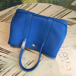 Replica Hermes Blue Garden Party 30 Bag