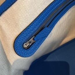 Replica Hermes Blue Garden Party 30 Bag