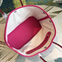 Replica Hermes Pink Garden Party 30 Textured Leather Bag