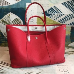Replica Hermes Red Garden Party 36 Bag