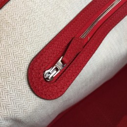 Replica Hermes Red Garden Party 36 Bag