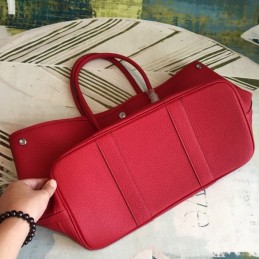 Replica Hermes Red Garden Party 36 Bag