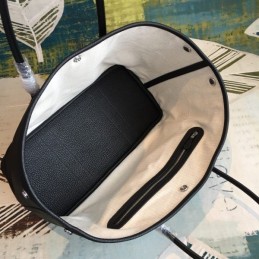 Replica Hermes Black Garden Party 36 Smooth Leather Bag