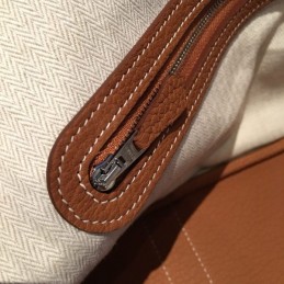 Replica Hermes Tan Garden Party 36 Smooth Leather Bag