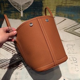 Replica Hermes Tan Garden Party 36 Smooth Leather Bag