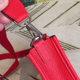 Replica Hermes Red Evelyn 18 Bag