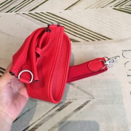 Replica Hermes Red Evelyn 18 Bag