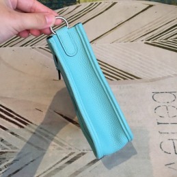 Replica Hermes Teal Evelyn 18 Bag