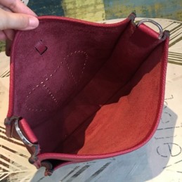 Replica Hermes Red Evelyn 29 Bag