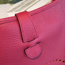 Replica Hermes Red Evelyn 29 Bag