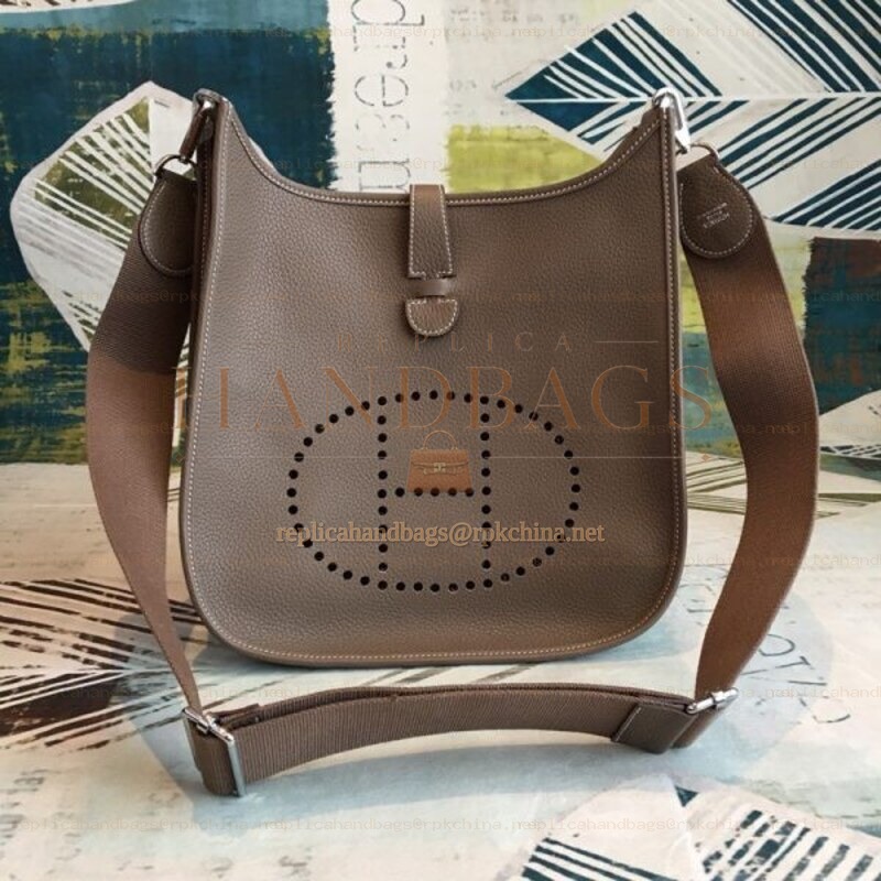 Replica Hermes Tan Evelyn 29 Bag
