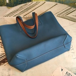 Replica Hermes Brown Double Sens 45 Tote Bag