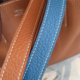 Replica Hermes Brown Double Sens 45 Tote Bag