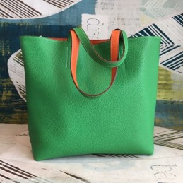 Replica Hermes Green Double Sens 45 Tote Bag