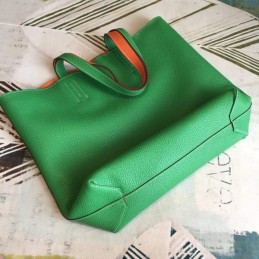 Replica Hermes Green Double Sens 45 Tote Bag