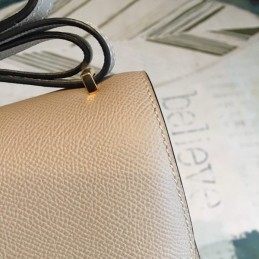 Replica Hermes Tan Constance Mini 18 Smooth Leather Bag