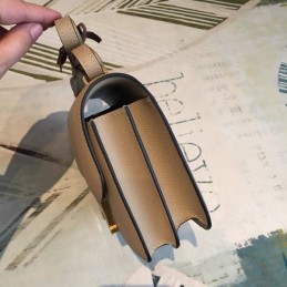 Replica Hermes Tan Constance Mini 18 Smooth Leather Bag