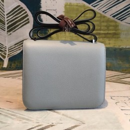 Replica Hermes Tan Constance Mini 18 Textured Leather Bag