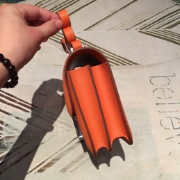 Replica Hermes Orange Constance Mini 18 H Closure Bag